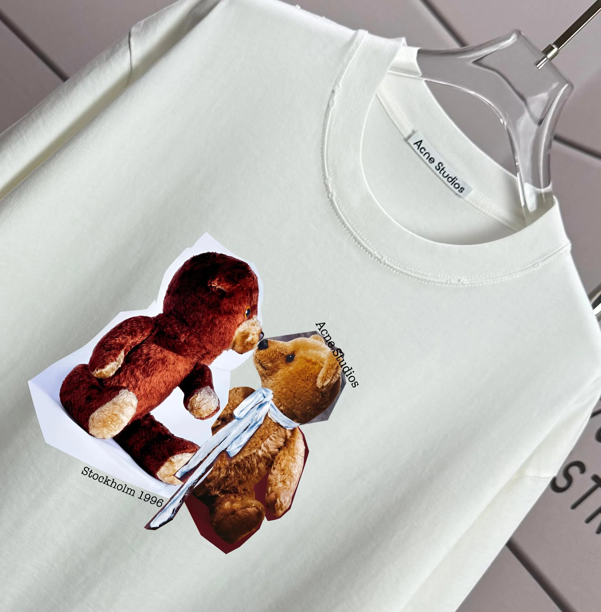 # 90 Acne studios * 2026 New Arrival tee Same Style : Size :S M L XL XXL Size： S （90-130 ） M （120-150 ） L （140-165 ） XL （160-180 ） XXL （180 ）
